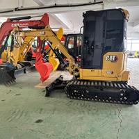 Mini-pelleuse compacte d'occasion CAT 303CR 3,5 tonnes pour la construction immobilière – Évaluation Acheteur – Comparer CAT302CR CAT303.5CR CAT305CR
