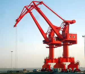 Grúa Portal SMQG4040S Grúa de alta eficiencia ampliamente utilizada en puertos y vías fluviales con capacidad de elevación de 40 toneladas del gancho - Product Image 5