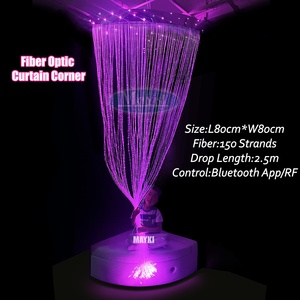 Paquetes de Fibra Óptica para Regulación Emocional en Autismo, Equipo de Integración Sensorial, Cortinas de Techo de Fibra Óptica RGB, Cascadas de Pared - Product Image 6