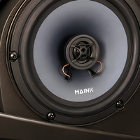 Speaker Koaksial Mobil Daya Tinggi 500W Maks 4 Ohm HiFi Bass Berat Pengganti Audio Mobil untuk Pintu Kendaraan
