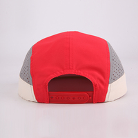 Gorra Deportiva de 5 Paneles de Alta Calidad, Personalizada, de Secado Rápido, Suave, con Orificios Cortados con Láser, Transpirable, Impermeable, para Actividades al Aire Libre