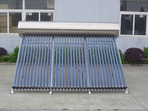 Ticari için paslanmaz çelik tahliye tüp vakum ile INLIGHT güneş havuzu su 100L 200L güneş enerjili su ısıtıcı sistemi - Product Image 5