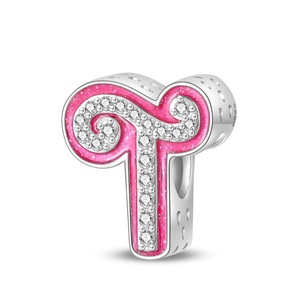 Juego <span class=keywords><strong>de</strong></span> Colgantes con Forma <span class=keywords><strong>de</strong></span> Corazón <span class=keywords><strong>de</strong></span> Plata con 26 <span class=keywords><strong>Letras</strong></span> y Circonitas, con Baño <span class=keywords><strong>de</strong></span> Oro Rosa/Plata/Oro para Uso Diario Unisex - Product Image 3