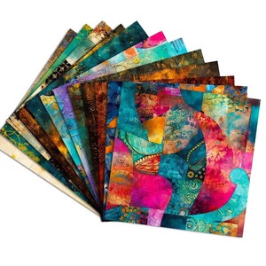 Kit de carton duplex pour impression numérique, origami éducatif et fabrication de cartes, avec logo personnalisé, motifs de <span class=keywords><strong>papier</strong></span> plié (arbre de Noël, <span class=keywords><strong>avion</strong></span>) - Product Image 1