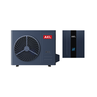 Allemagne Pologne Belgique Pompe à chaleur air/eau 8kw 10kw 15kw 18kw 25kw R32 avec contrôle WIFI, Full DC Inverter EVI