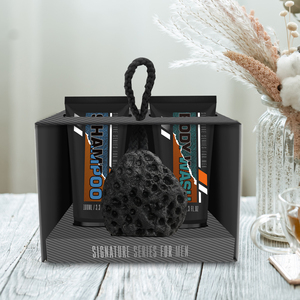 Marque privée <span class=keywords><strong>Olivee</strong></span> Ensemble de soins personnels de beauté 3 en 1 à base de plantes naturelles biologiques personnalisé pour hommes Shampooing Gel nettoyant pour le corps Savon Parfum personnalisé - Product Image 5