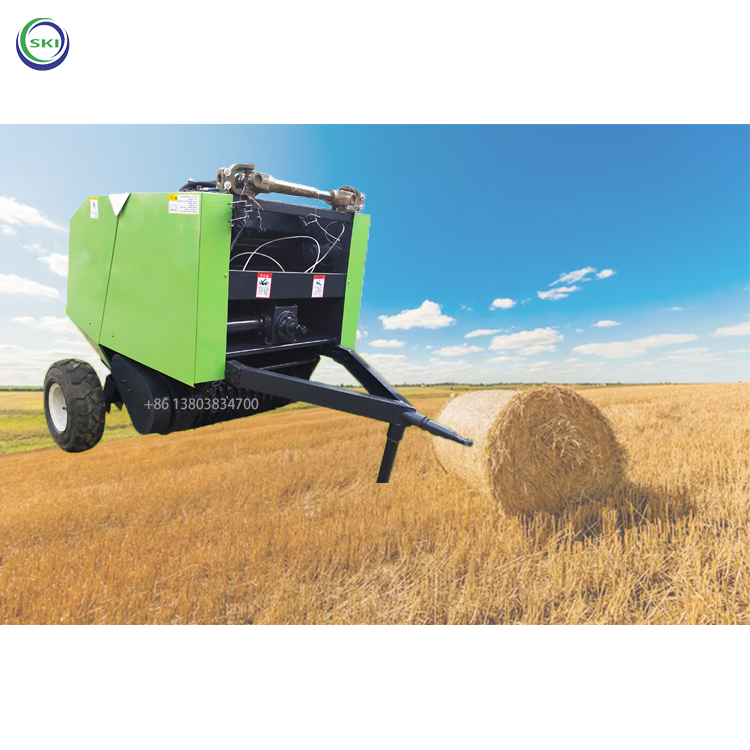 Сельскохозяйственный Небольшой Индийский пресс-подборщик для кукурузной соломы, цена, пресс-подборщик силоса, обертка, мини-пресс-машина для соломы