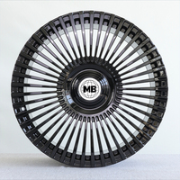Rines de Aleación Monobloque Forjados Personalizados de 15-24 Pulgadas 5X112 5X120, Rines Ligeros de Alta Resistencia para Autos de Alto Rendimiento