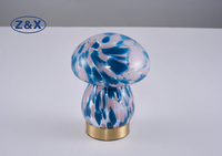 Lampe de table LED rechargeable en verre à intensité variable et à changement de couleur avec lumière blanc chaud pour la décoration de la maison et des restaurants