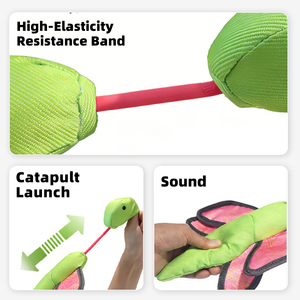 Jouet interactif transfrontalier populaire pour chien, lanceur sonore de mouches, idéal pour les sports de plein air et les Border Collies - Product Image 3