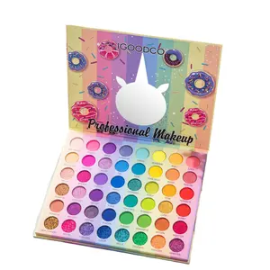 IGOODCO – Palette d'ombres à paupières 48 couleurs, maquillage de scène pour enfants Direct Factory, personnalisé, nacré, mat, imperméable