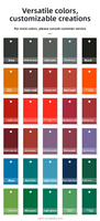 Peinture et revêtement époxy auto-nivelant monocomposant à base d'eau ETERNI, imperméable, 20 kg, pour usage intérieur/extérieur