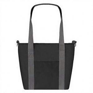2-In-1 Foldable Sand-Proof Beach Tote Bag For Women Waterproof <b>Extra</b> Large Bag Picnic Blanket For Pool Camping Travel Outdoor - Product Image 2