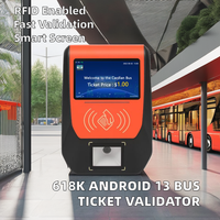 Cardlan Public Transport Qr Reader Bus Nfc Card Reader Linux Pos Terminal Bus Ticketing Machine