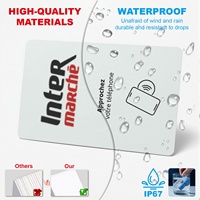 Tarjetas NFC RFID sin contacto Lock Trading Menu Gift Bank 1K/213/215 Center, tarjetas inteligentes para negocios con impresión personalizada