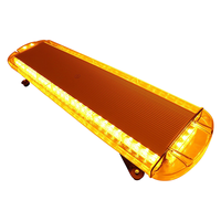 Shinemien LKW-Dachmontage Bernsteinfarbene LED-Blitzlichtleiste 72 Stück 6000lm 10-30V Notfall-Blinklicht Sicherheitswarnleuchten