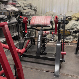 Penjualan laris 2025 pelat profesional dimuat 3 sudut mesin bisep Peralatan pelatihan kekuatan tugas berat - Product Image 5