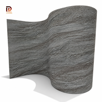 Revêtement mural en pierre souple en porcelaine MCM durable, ignifuge et imperméable pour la décoration d'hôtels haut de gamme