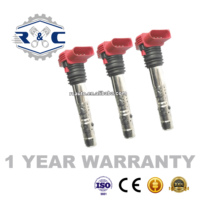 R & C Factory Bobines d'allumage de voiture de haute qualité Koil Pengapian mobil 06C905115F pour VW Jetta Bora Golf A3 A4 Audi Bobine d'allumage automatique