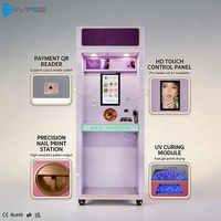 Distributeur automatique de vernis à ongles 24h/24 sans surveillance avec sub-armoires, code QR, vérification des pièces de monnaie et système basé sur le cloud