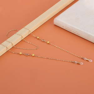 Sangles de cou de <span class=keywords><strong>lunettes</strong></span> de soleil de <span class=keywords><strong>cordon</strong></span> de <span class=keywords><strong>lunettes</strong></span> de soleil perlées à la mode avec des chaînes de masquage pour des accessoires de <span class=keywords><strong>lunettes</strong></span> de lecture - Product Image 6