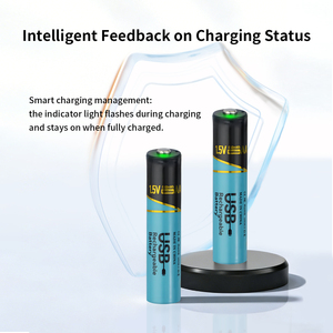 סוללת ליתיום נטענת <span class=keywords><strong>1</strong></span>.5V <span class=keywords><strong>AA</strong></span> 5V ספק כוח למאוורר נטען, מכשירי RF, ייצור לפי הזמנה (OEM/ODM) - Product Image 3