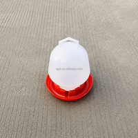 Abreuvoir automatique cloche 1,5 L pour volailles, en PE et PP de qualité alimentaire, non toxique, économie d'eau, anti-déversement pour poulets, canards, poulets de chair