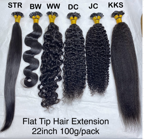 ผมปลายแบน K