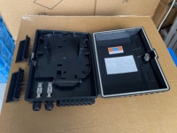 Boîte de sieste 16 presse-étoupe boîte de distribution à fibre optique noir 16 cœurs ODP FDB PLC type avec séparateur de cassette 1*16