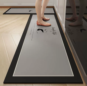 Alfombra de Lujo Personalizable Antideslizante de Secado Rápido, de Pelo Corto, de Poliéster, Hecha a Máquina, Color Sólido, Moderna, Fácil de Cuidar - Product Image 6