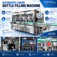 Machine de remplissage d'huile directe usine à 6 buses, haut débit, en acier inoxydable, pour huile de cuisson comestible, lubrifiant et liquides visqueux
