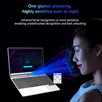Nuovo Laptop 14 Pollici 16:9 1920x1200 IPS Touch Screen, Intel N95 Quad-Core 1.7GHz, 512GB SSD, DDR4, Windows 11, 60Hz, per Studenti