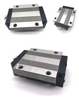 Pièces de machine CNC HSR20A, rail de guidage linéaire à friction LM avec bloc coulissant HSR20 HSR20AM