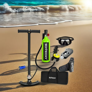 <span class=keywords><strong>Bouteille</strong></span> de plongée en aluminium <span class=keywords><strong>mini</strong></span>-snorkel haute pression 1L, cylindre d'oxygène de plongée - Product Image 6