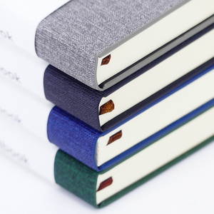 맞춤형 세련된 짠 하드 노트북 부드러운 녹색 생활 A5 크기 글쓰기를위한 멋진 톤 인쇄 커버 - Product Image 4