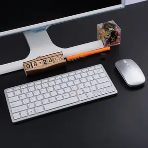 מיני מקלדת ועכבר סט מקלדת משחקים למחשב גיימר מחשב נייד Tablet מחשב אנדרואיד מכאני מקלדת ועכבר