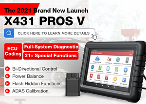 เครื่องมือ X431 PROS V OBD2 สำหรับยานยนต์ รุ่น Pros V1.0 ดีกว่า X431 X431v V8 X-431 V4.0 - Product Image 2
