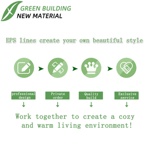 Moulures étanches légères et sûres EPS couvercle de cadre de porte décoratif corniche externe pour Villa polystyrène - Product Image 3