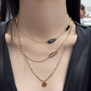 Collar de Moda Chic con Capas - CL70057 - Product Image 3