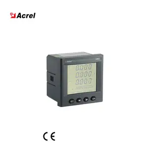 Acrel AMC96L-E4/KC متعددة الوظائف لوحة مقياس الطاقة ثلاث مراحل دافق شنت AC الطاقة متر 96 مللي متر * 96 مللي متر حجم