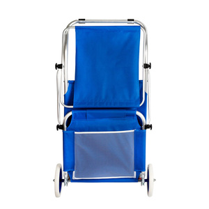 Lits de plage pliables et balançoires pour bébés avec auvent <span class=keywords><strong>parapluie</strong></span>, <span class=keywords><strong>lit</strong></span> de camping inclinable et pliable pour lits superposés - Product Image 5