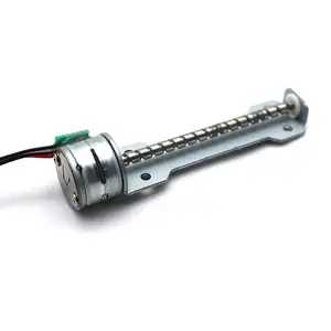 DC 5V Micro Motor paso a paso de 2 fases y 4 cables Carril lineal 48mm Carrera Tornillo de plomo lineal Deslizador Motor paso a paso Motor eléctrico pequeño