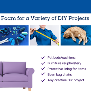 OEM/ODM portátil 6 "X 24" X 24 "<span class=keywords><strong>Gel</strong></span> de espuma viscoelástica tapicería Cojín cuadrado medio firme cojín de <span class=keywords><strong>asiento</strong></span> personalizado - Product Image 4