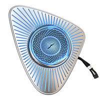 Haut-parleur rotatif 5D avec couvercle lumineux pour Benz Classe C, Classe E, Classe S, éclairage ambiant dynamique pour médiums, kit de rétrofit