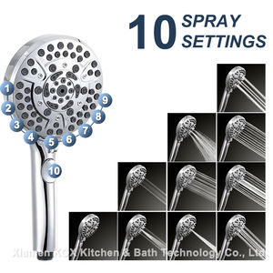 Krom batarya ve <span class=keywords><strong>Rainshower</strong></span> Combo 3 yollu su yön uzatma kolu ile yüksek basınçlı el duş - Product Image 5