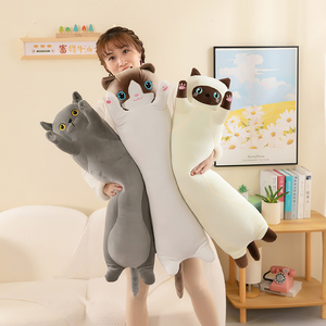 Offre Spéciale Long chat en peluche longue bande Clip jambes chat poupée oreiller filles sommeil en peluche poupée câlin paresseux sommeil avec poupée endormie - Product Image 5