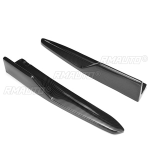 Protector de Parachoques Trasero para Auto, Aspecto de Fibra de Carbono/Negro, para Toyota Camry SE XSE 2018-2019 - Product Image 4