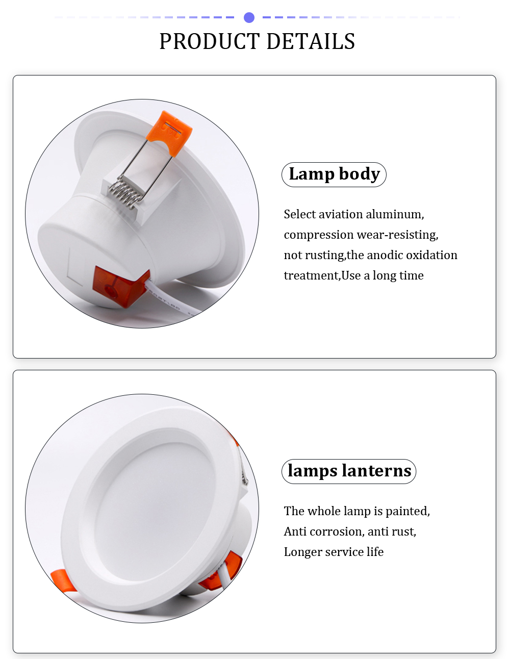 RSH Smart Downlight Led Spot Ceiling Downlights Music Voice Control Tuya Wifi Dimmable Indoor Lighting RGB+CW+WW
