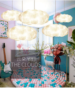 Ý đương đại đám mây Bông Mặt dây chuyền đèn simig ánh sáng của khách sạn thương mại sáng tạo sảnh đèn chùm đèn Mặt dây chuyền - Product Image 4