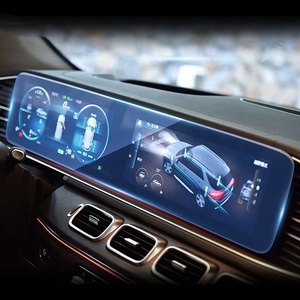 Accesorios de coche para <span class=keywords><strong>Benz</strong></span> GLA GLB CLA, tablero de navegación, vidrio templado, Protector de pantalla táctil, lámina, reproductor de DVD para coche, película ESTÉREO - Product Image 6